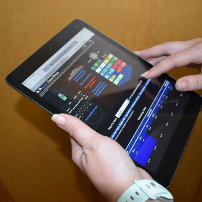 ePCR screenshot on a tablet device