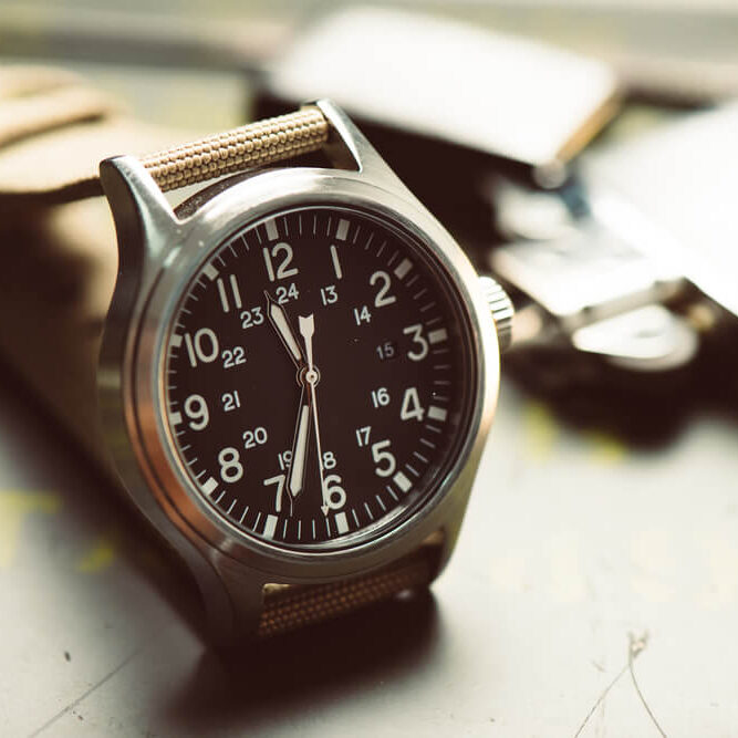 military time watch
